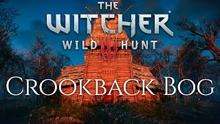 The Witcher 3  Crookback Bog Ambience ASMR Wind Sounds of nature for Relaxing and Working [upl. by Holofernes]