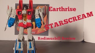 Earthrise STARSCREAM Transformers WFC Voyager War For Cybertron Review Wave 1 [upl. by Urina331]