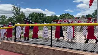 Whippany Park graduates make their entrance [upl. by Anitsirhcairam]