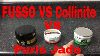 Fusso Coat Soft 99 VERSUS Collinite 476 VERSUS PURIS Jade [upl. by Zawde]