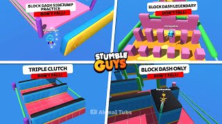 CODE MAP BLOCK DASH WORKSHOP PRACTICE MAP STUMBLE GUYS [upl. by Farron]