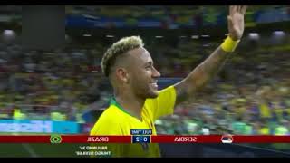 Neymar Kiss girlfriend Bruna Marquezine  Neymar kiss to his wife match Serbia World Cup  YouTube [upl. by Haret524]