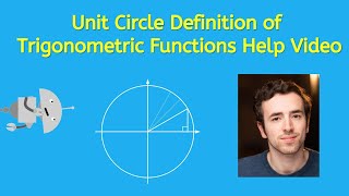 Unit Circle Definition of Trigonometric Functions Help Video  Precalculus for Teens [upl. by Evan]