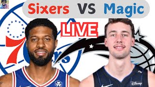 Sixers vs Magic Live PlayByPlay [upl. by Call]