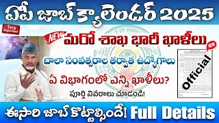 👌 మారో శాఖ నుండి భారీ ఖాళీలు appsc job calendar 2024 ap latest jobs 2024 RampB department jobs 2024 [upl. by Niasuh]