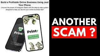 60 Second Phone Loophole Reviews Printr App Scam  What You Get for Your 67 Explained [upl. by Fineberg]