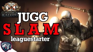 EARTHSHATTER JUGGERNAUT SLAM  PoE Leaguestarter Build 325 Settlers of Kalguur [upl. by Tshombe663]