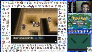 Pokémon Blanco por Muerte17 Parte 16  Castillo Ancestral quotWeeee Nos Regalan un Fósilquot [upl. by Saticilef]