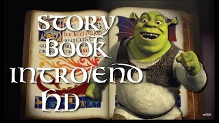 Shrek All StoryBook IntroEnding HD [upl. by Thalia]