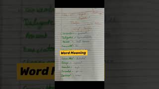 Indigo Class 12 English Flamingo chapter 5 Word Meaning [upl. by Avid321]