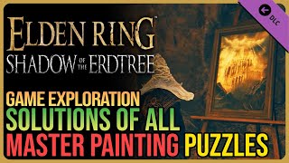 Elden Ring DLC All Paintings Solution [upl. by Pitarys]