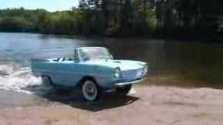 Amphicar on the Pemi River [upl. by Novej]