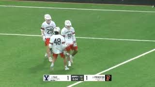 Yale vs Princeton Lacrosse Highlights  2023 College Lacrosse [upl. by Adil294]