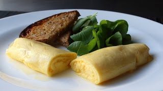 French Omelette  How to Make Soft Buttery FrenchStyle Omelets [upl. by Coltson]