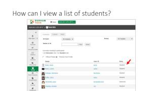 For Instructors Sakai Roster Tool [upl. by Notslah270]