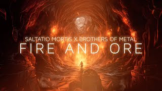 Saltatio Mortis  Fire amp Ore feat Brothers of Metal Official Lyric Video [upl. by Zippel120]