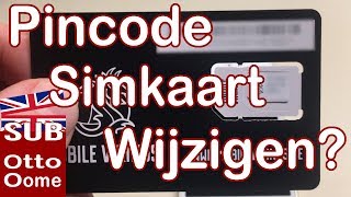 Hoe wijzig je de PINcode van je SIMkaart op een iPhone [upl. by Lehmann]