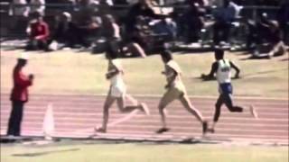 Ben JipchoBrendan Foster5000m1974 Commonwealth GamesNZArthur Lydiard commentary [upl. by Elnukeda254]