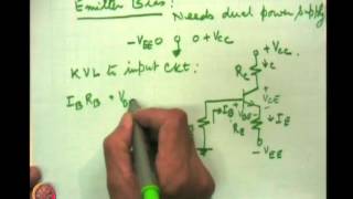 Mod02 Lec10 Biasing of transistor [upl. by Deeyn118]