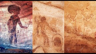 The Cave Paintings of Tassili n’Ajjer Proof of Ancient Astronauts [upl. by Sivie199]