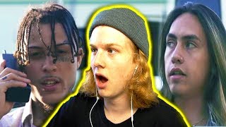 ITS FINALLY HERE Lil Skies  Red Roses ft Landon Cube Shot by ColeBennett REACTION [upl. by Haughay148]