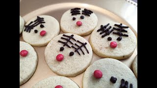 Recette de sablés de Noël  Christmas shortbread recipe [upl. by Deana379]