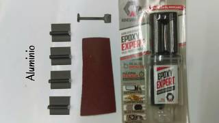 Epoxy Expert para reparaciones de aluminio [upl. by Bassett]