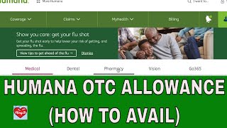 OvertheCounter OTC Allowance from HumanaAvailable OTC Products from Humana  NingD [upl. by Tuttle]