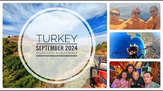 Lads Visit to Hisaronu  Oludeniz Turkey  September 2024 Featuring Paragliding Boat Jeep Cats [upl. by Ahsanat]