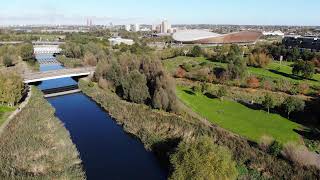 Queen Elizabeth Olympic park by drone [upl. by Ledah456]