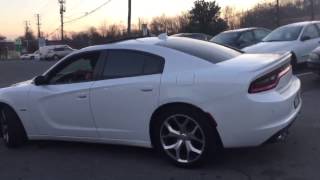 FIRST 2015 Dodge Charger RT Straight Pipe and Quad Tips [upl. by Airlia48]