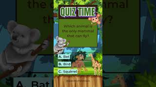 ANIMAL KINGDOM QUIZ  PART 2  ANIMAL FACTS  SCIENCE QUIZ reels quiz science sciencemcqs [upl. by Kassey]