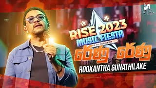 Rookantha Gunathilake  Renu Renu රේණු රේණු  Unity Band  Rise 2023 Music Fiesta  Live [upl. by Eerahs]