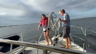 Weighing the Anchor to continue our Great Loop Adventure greatloop boating whaleback [upl. by Nalyk]