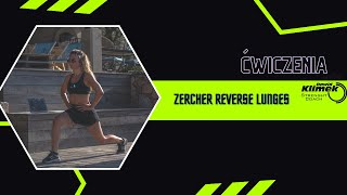 Ćwiczenia 41 Zercher reverse lunges  Zakroki [upl. by Baiel]