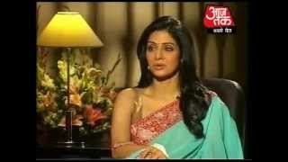 Sridevi interview on Aaj Tak [upl. by Edrea]