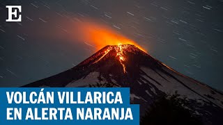 CHILE  Declaran alerta naranja por actividad del volcán Villarrica  EL PAÍS [upl. by Bullion137]