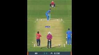 England t20 WC Woakes bowling action shorts short realcricket22 realcricket24 t20worldcup [upl. by Ysied]