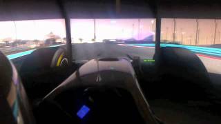 Jolyon Palmer testing the GP2 simulator [upl. by Yrtneg]