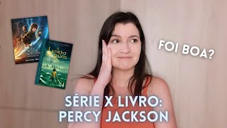 Percy Jackson 1 temporada l Série x livro 7 [upl. by Alamak]