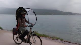 Bub up Das Verdeck fürs Fahrrad Regenschutz für Radfahrer [upl. by Beshore21]