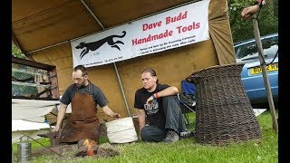 Smithy Work at the Wilderness Gathering with Dave Budd [upl. by Gnoz]