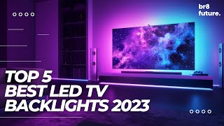 Best LED TV Backlights 2023  TV Ambiance Lighting TV LED Strip Lights RGBIC [upl. by Yellhsa]