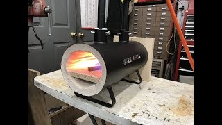 Devil Forge DFSW2 Propane Forge  Unboxing Assemby amp First Firing [upl. by Eanil]