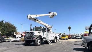 2016 International 7300 4x4 Altec AM55 60 Bucket Truck [upl. by Wolliw]