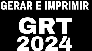 TAXA DE LICENCIAMENTO GRT 2024 [upl. by Baniez]