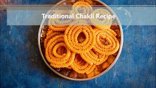 Traditional Chakli Recipe  How to make chakli [upl. by Dabbs752]