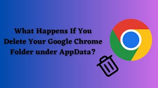 What Happens When You Delete Your Google Chrome AppData Folder [upl. by Oflunra]