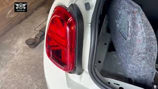 Mini Cooper 2019 f55 f56 f57 rear tail light cluster removal [upl. by Yaral]