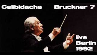 Bruckner 7 Celibidache Berlin 1992 Mov 2 45 [upl. by Nadnal]